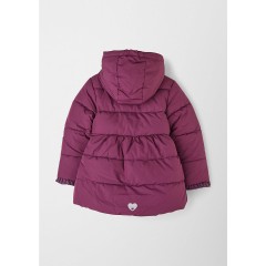 s.Oliver Steppmantel mit Ruschendetails Mantel fur Madchen Стеганое пальто с воланами Пальто для девочки