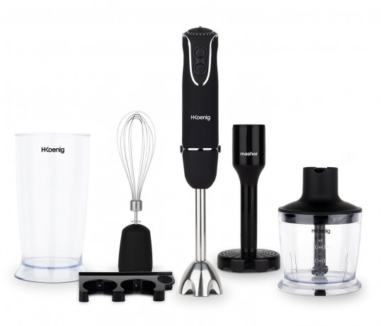 H.Koenig Stabmixer MIX75 Stabmixer-Set, 750 W  Ручной блендер H.Koenig Набор ручного блендера MIX75, 750 Вт