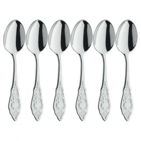 Zwilling Zwilling Ostfriesen Edelstahl 18/10 Kaffeeloffel Set 6-tlg. 138 mm Набор кофейных ложек Zwilling Ostfriesen из нержавеющей стали 18/10, 6 предм. 138мм
