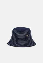 Tommy Hilfiger FEMININE BUCKET HAT Hat washed denim ЖЕНСКАЯ ШАПКА ОТ ВЕША Шляпа выстиранный деним