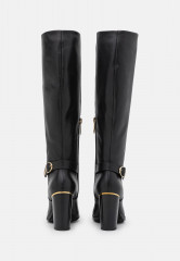 Tommy Hilfiger BELT LONGBOOT High heeled boots black BELT LONGBOOT Сапоги на высоком каблуке черный
