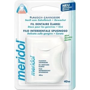 Meridol Flausch Zahnseide gewachst (40 m) Меридол 40 m