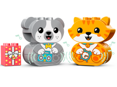 Lego Mein erstes Hundchen \u0026 Katzchen – mit Ton Мой первый щенок и котенок - со звуком