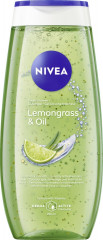 NIVEA Duschgel Lemongrass & Oil, 250 ml, Нивеа Гель для душа с маслом лемонграсса, витамины C и E, ухаживающие масла, увлажнение, 250 мл