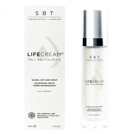 SBT cell identical care Globale Anti-Aging Nutritiv Creme rich  Глобальный антивозрастной питательный крем, насыщенный