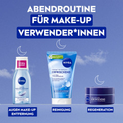 NIVEA Sanfter Augen Make-up Entferner, 125 ml, Нивеа Мягкое средство для снятия макияжа с глаз, провитамин B5, без масла, 125 мл
