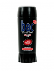 bac Deostick Classic Man 40ml, Дезодорант для мужчин с пряным, свежим ароматом, без солей алюминия, защита до 24ч, 40мл