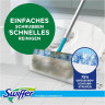Swiffer Bodenwischer Wet Mop Starter-Set: 1 Bodenwischer + 6 Feuchte Bodentucher, Набор для влажной уборки пола Wet Kit (Германия), швабра и 6 влажных салфеток с ароматом цитруса, удаляет стойкие загрязнения