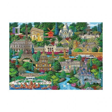 Trefl Holz Puzzle (1000 Teile) Деревянный пазл (1000 деталей)