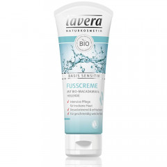 LAVERA basis sensitiv Fusscreme, 75 ml, Лавера Крем для ног для чувствительной кожи, 75 мл