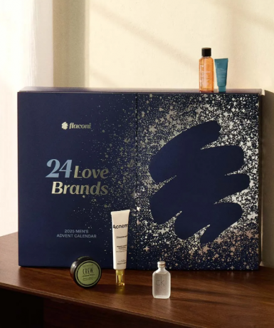 flaconi Collection 24 Love Brands Men's Edition Adventskalendar Адвент-календарь 2025 для мужчин, 27 бьюти-сюрпризов лучших мировых брендов