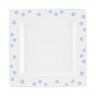 Friesland Friesland Jeverland Strand-Bluten Fruhstucksteller eckig 21,5x21,5 cm Friesland Jeverland Beach Blossoms Square Тарелка для завтрака 21,5x21,5 см