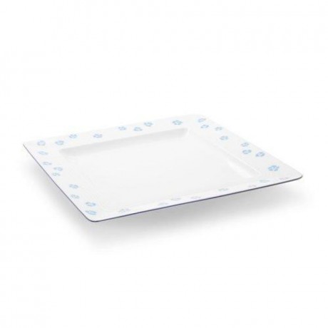 Friesland Friesland Jeverland Strand-Bluten Fruhstucksteller eckig 21,5x21,5 cm Friesland Jeverland Beach Blossoms Square Тарелка для завтрака 21,5x21,5 см