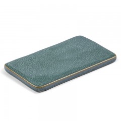 Bitz Bitz Gastro green Beilagenteller eckig 22x12,8 cm Тарелка квадратная квадратная Bitz Gastro 22x12,8 см, зеленая