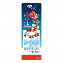 kinder Mini Friends Adventskalender, Адвент-календарь 51см х 18см kinder Mini Friends, 24 шоколада, 164 г
