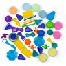 LEO EMMA Air Dough Luftknete Spielknete Set 40 teilig Набор для лепки из воздушного теста Air Dough 40 штук