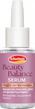 Schaebens Beauty Balance Serum, 30 ml, Увлажняющая сыворотка для разглаживания кожи в период менопаузы, 30 мл