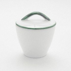 Gmundner Keramik Gmundner Keramik Gruner Rand Zuckerdose Gourmet 9 cm Gmundner Ceramics Gr?ner Rand Сахарница Gourmet 9 см