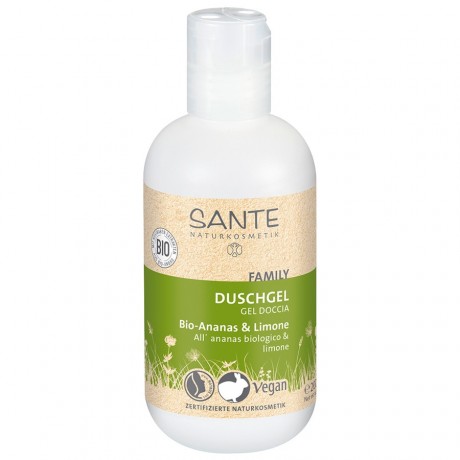 Sante (Санте) Bio-Ananas & Limone  Duschgel Гель для душа Korperpflege, 200 мл