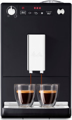 Melitta Melitta Kaffeevollautomat Solo E950-101, schwarz, Perfekt fur Cafe creme  Espresso, nur 20cm breit  Полностью автоматическая кофемашина Melitta Solo E950-101, черная, идеально подходит для приготовления крем-эспрессо в кафе, ширина всего 20 см.