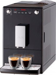 Melitta Melitta Kaffeevollautomat Solo E950-101, schwarz, Perfekt fur Cafe creme  Espresso, nur 20cm breit  Полностью автоматическая кофемашина Melitta Solo E950-101, черная, идеально подходит для приготовления крем-эспрессо в кафе, ширина всего 20 см.