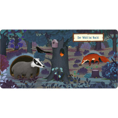 arsEdition Verlag Eine Nacht im Wald: Kleiner Dachs Ночь в лесу: барсучок