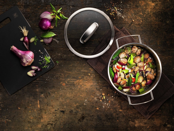 ZWILLING ZWILLING Vitality Servierpfanne 28 cm VITALITY silber ZWILLING Vitality сервировочная кастрюля 28 см VITALITY