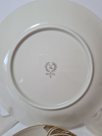 Bavaria Чайное трио с позолоченным рисунком, Германия, 1960-70гг.