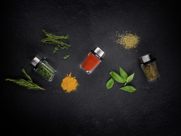 Cole & Mason Coleamp;Mason 8er Gewucrzkarussell silber Карусель для специй Coleamp;Mason 8