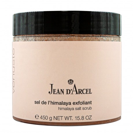 JEAN D'ARCEL sel de l’himalaya exfoliant VENUSTE Masage- und Peelingsalz hinterlasst eine seidige Haut  sel de l&#39;himalaya exfoliant VENUSTE соль для массажа и пилинга делает кожу гладкой и шелковистой