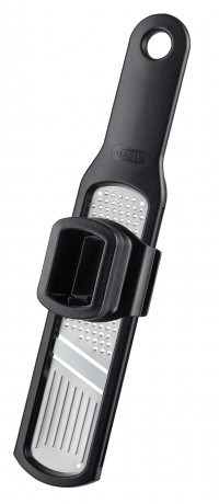 GEFU GEFU Knoblauchreibe und -hobel RAFINO schwarz/ silber GEFU Терка и ломтерезка для чеснока RAFINO