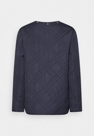 Tommy Hilfiger QUILTED HOODED JACKET Short coat desert sky СТЕГАНАЯ КУРТКА С КАПЮШОНОМ Короткое пальто небо пустыни