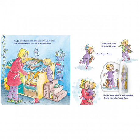 Carlsen Verlag Leonie bekommt ein Geschwisterchen У Леони есть сестра