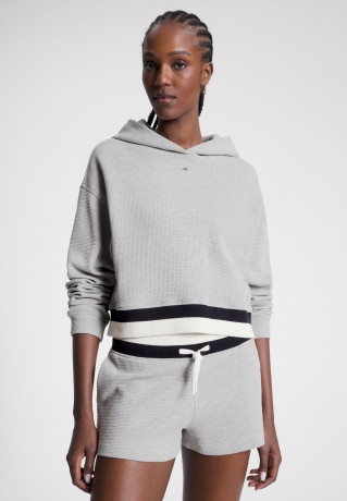 Tommy Hilfiger FIT WAFFLE Jumper light grey htr FIT WAFFLE Джемперы светло-серый