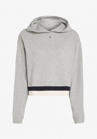 Tommy Hilfiger FIT WAFFLE Jumper light grey htr FIT WAFFLE Джемперы светло-серый