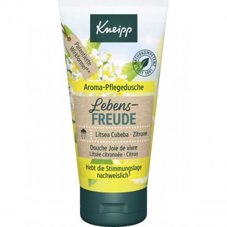 Kneipp Aroma-Pflegedusche Lebensfreude, 50 ml, Kneipp ароматный гель для душа «Радость жизни» с литсеей кубеба и лимоном, 50 мл