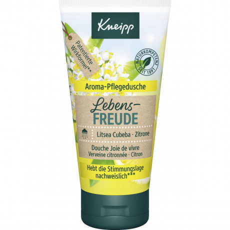 Kneipp Aroma-Pflegedusche Lebensfreude, 50 ml, Kneipp ароматный гель для душа «Радость жизни» с литсеей кубеба и лимоном, 50 мл