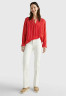 Tommy Hilfiger STRIPE V-NECK REGULAR FIT  Blouse rope stp fireworks ПОЛОСКА С V-ОБРАЗНЫМ ВЫРЕЗОМ REGULAR FIT Блузка веревочный фейерверк