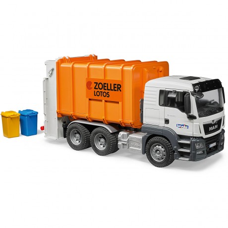 Bruder Bruder 03762 MAN TGS Mull LKW Hecklader