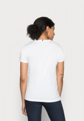 Tommy Hilfiger HERITAGE CREW NECK TEE Basic T-shirt classic white ФУТБОЛКА HERITAGE CREW NECK Базовая футболка классический белый