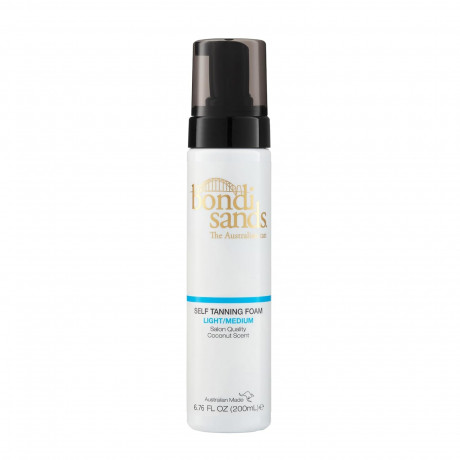 Bondi Sands Self tanning Foam Light / Medium,  Пен для автозагара салонного качества для гладкой, естественной бронзовой кожи Светлый/Средний оттенок, 200мл
