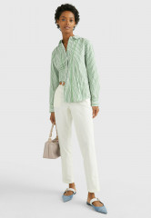 Tommy Hilfiger SLIM CO BLEND Chinos ecru SLIM CO BLEND Брюки чинос экрю