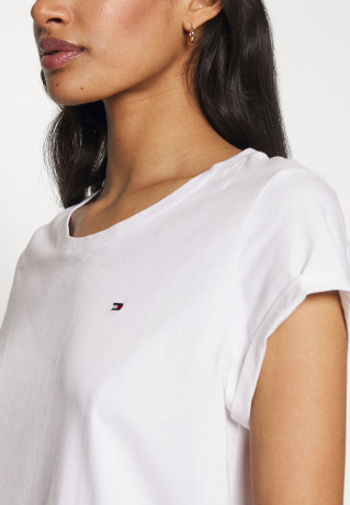 Tommy Hilfiger SHORT SLEEVE  SET Pyjamas white  КОМПЛЕКТ С КОРОТКИМ РУКАВОМ Пижамы белый