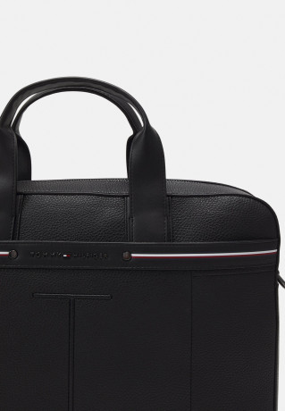Tommy Hilfiger CENTRAL SLIM COMPUTER BAG UNISEX Briefcase black CENTRAL SLIM СУМКА ДЛЯ КОМПЬЮТЕРА УНИСЕКС Портфель черный