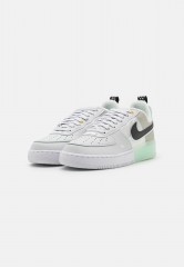 Nike Sportswear AIR FORCE 1 REACT UNISEX Sneaker low photon dust/white/mint foam/olive aura/vivid green/particle grey AIR FORCE 1 REACT UNISEX Низкие кроссовки женские фотонная пыль/белый/мятная пена/оливковая аура/ярко-зеленый/серая частица