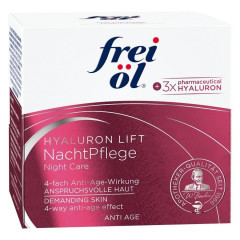 Frei Ol frei ol ANTI AGE HYALURON LIFT NachtPflege  бесплатно ol ANTI AGE HYALURON LIFT ночной уход