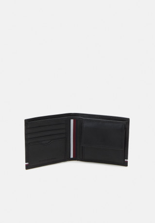 Tommy Hilfiger CENTRAL AND COIN UNISEX Wallet black ЦЕНТРАЛЬНЫЙ И МОНЕТНЫЙ УНИСЕКС Бумажник черный