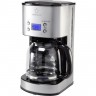 Кофеварка Coffee maker Renkforce CM4216 Stainless steel, Black Cup volume=12 Display, Timer