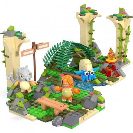 Mattel Mega Construx Pokemon Dschungel-Ruinen Bauset Mega Construx Pokemon Jungle Ruins Building Set