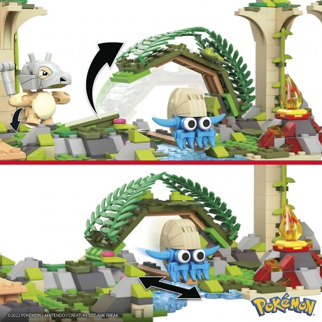 Mattel Mega Construx Pokemon Dschungel-Ruinen Bauset Mega Construx Pokemon Jungle Ruins Building Set